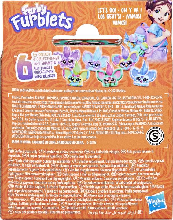 Actual product image Furby Furblet Mello-Nee (5 cm)