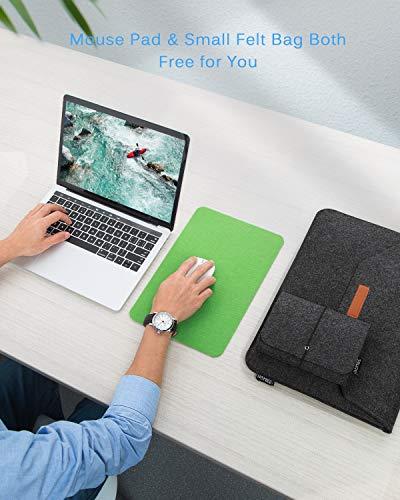 Produktbild Only-Bags.Store 15.4 Zoll Filz Hülle, Laptoptasche Kompatibel mit MacBook Air 15, MacBook Pro Retina 2012-2016