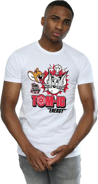Actual product image Tom & Jerry Mens Tomic Energy T-Shirt (S)