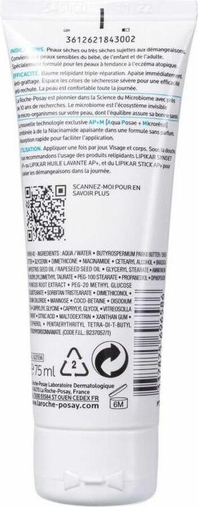 Produktbild La Roche Posay Lipikar Baume AP+M (Körperlotion, 75 ml)