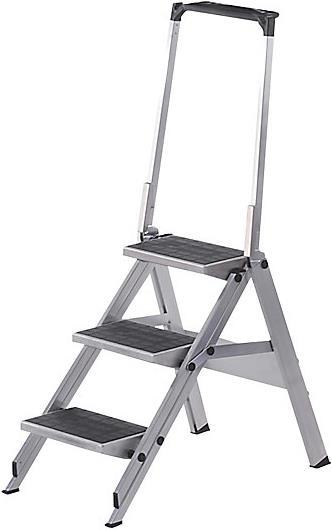 Image du produit kaiserkraft Escalier pliable en aluminium (Escabeau)