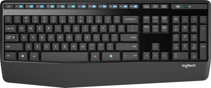 Image du produit Logitech Kit radio MK345 - US INTL - 2,4 GHz - INTNL (ING. Int., Sans fil)