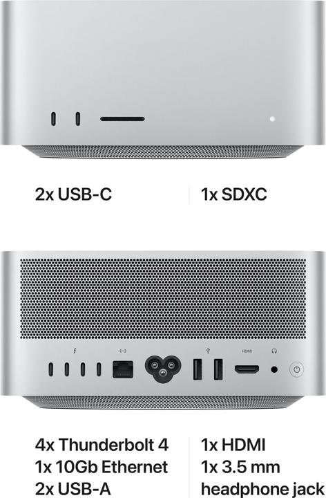 Produktbild Apple Mac Studio (M1 Max, 32 GB, 512 GB)