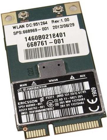 Immagine prodotto HP Modulo WWAN H4X00AAA 3G WWAN (Mini PCI Express)