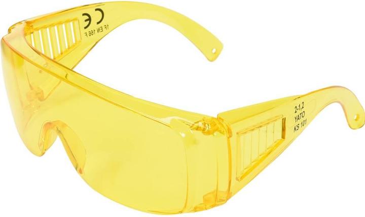 Actual product image Yato UV 100 LED torch + BRILLE (19.50 cm)