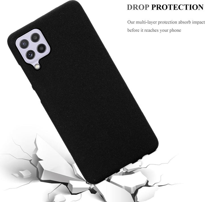 Actual product image Cadorabo TPU Frosted cover (Samsung Galaxy M22, Samsung Galaxy A22, Samsung Galaxy A32)