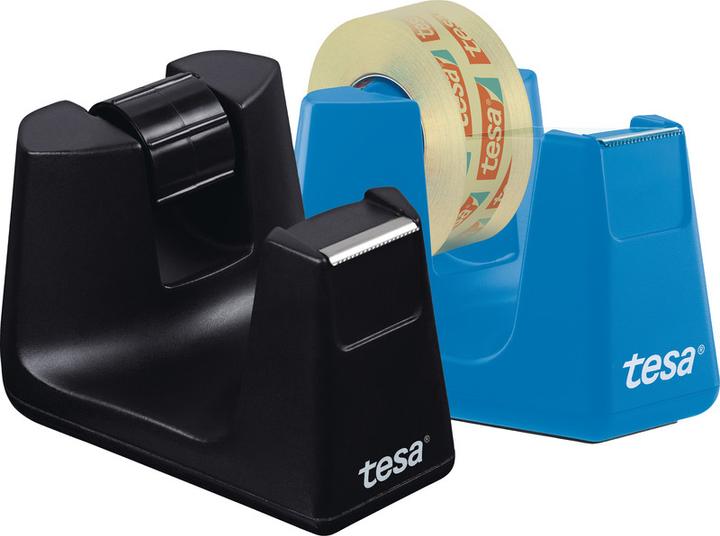 Actual product image tesa EASY CUT SMART tape dispenser for tables, with anti-slip technology, incl. 4 rolls of tesafilm