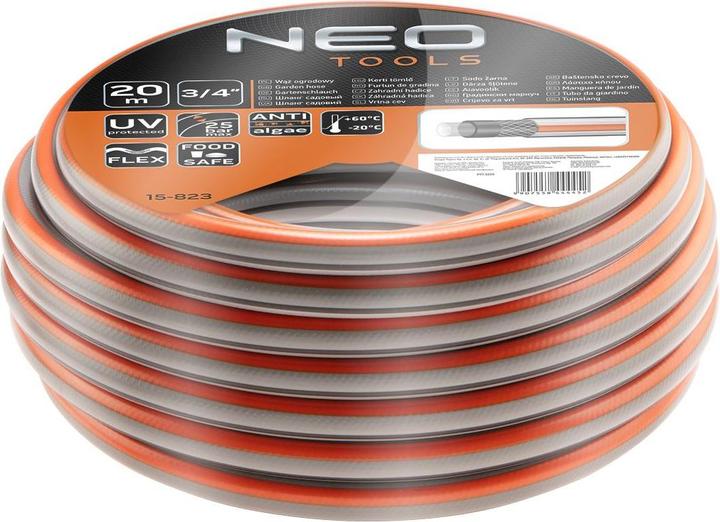 Actual product image Neo Tools garden hose 3/4 "x 20 m, 4 layers OPTIMA (15-823) (20 m, 101.60 mm)