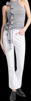 Produktbild Dondup Pantaloni Bianco (27)