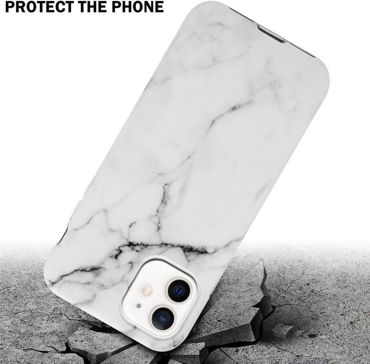 Produktbild Cadorabo IMD TPU Bunter Marmor Cover (Apple iPhone 12 Pro Max)
