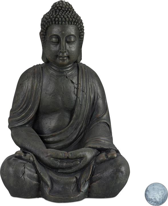 Image du produit Relaxdays Statue de Buddha 70 cm