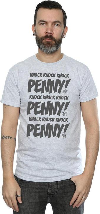 Immagine prodotto Dam Maglietta Uomo Sheldon Knock Knock Penny (L)