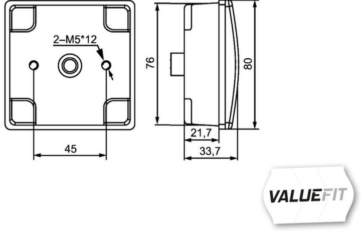 Produktbild Hella Rücklicht LED VALUEFIT 2SB 357 029-111