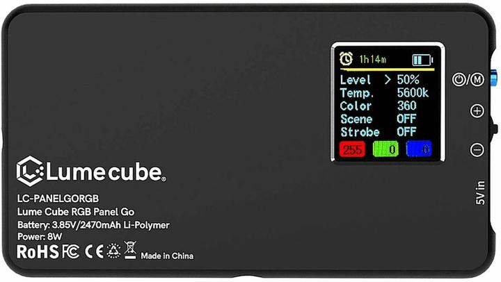 Immagine prodotto Lume Cube RGB Panel GO (Videocamera)