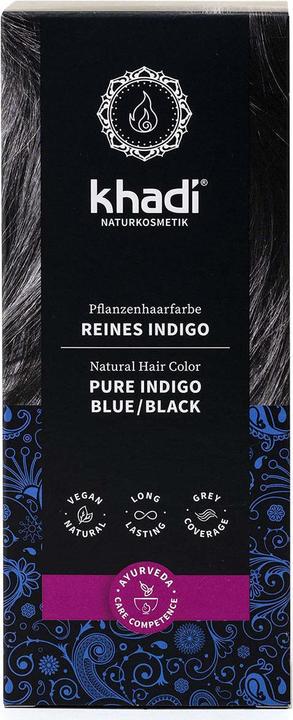 Immagine prodotto Khadi Tintura per capelli vegetale Indaco puro (Indaco)