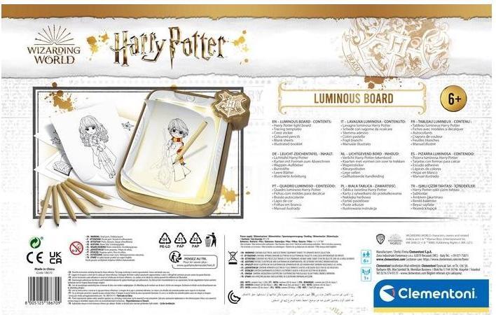 Actual product image Clementoni Harry Potter light up drawing board