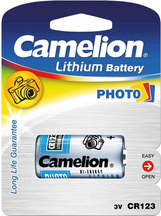 Produktbild Camelion Fotobatterie CR-123A (1 Stk., CR123A, 1300 mAh)