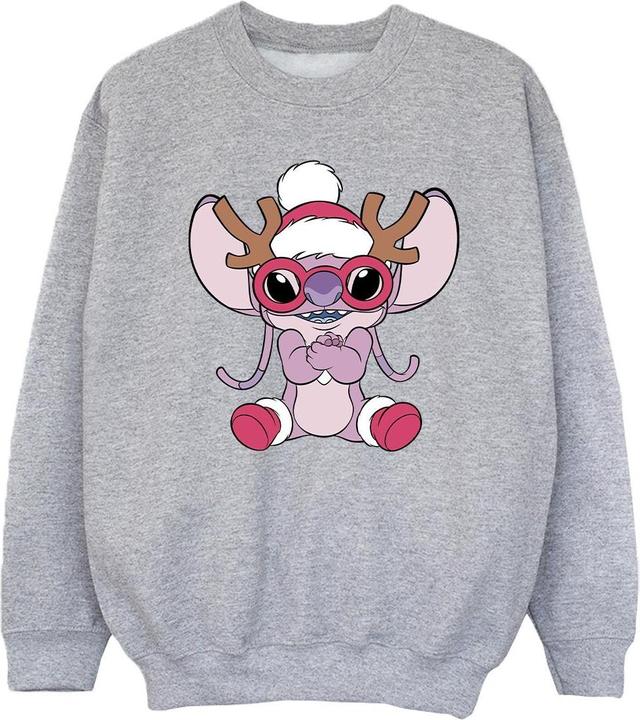 Immagine prodotto Disney Lilo & Stitch Angel Reindeer Felpa Ragazze (140, 146)