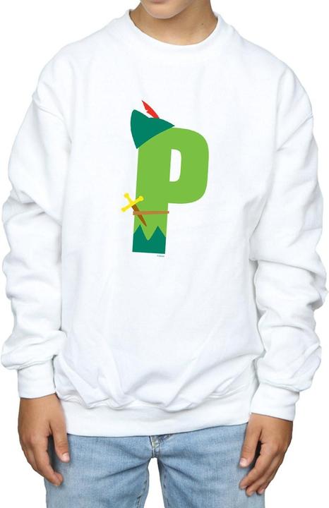 Immagine prodotto Disney Alphabet P Is For Peter Pan Felpa Ragazzi (128)