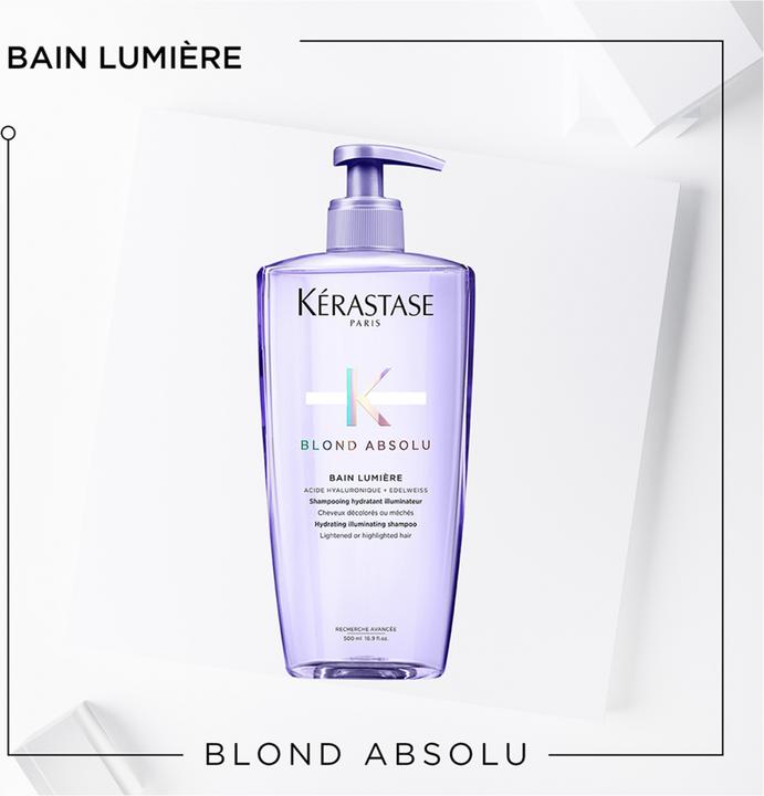 Produktbild Kérastase Blond Absolu Bain Lumière (500 ml, Flüssiges Shampoo)