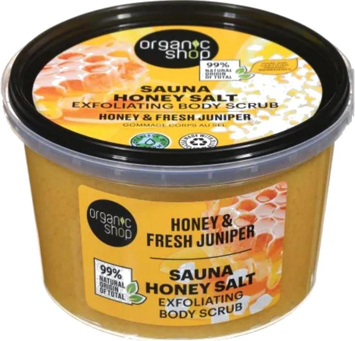 Produktbild Organic Shop Sauna Honig Salz Körperpeeling 250Ml (250 ml)