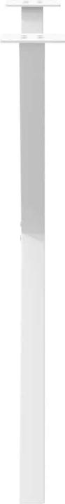 Image du produit VidaXL Pieds de table de salle à manger en X 2 pcs. Blanc 70x(72-73) cm Pied de table en acier