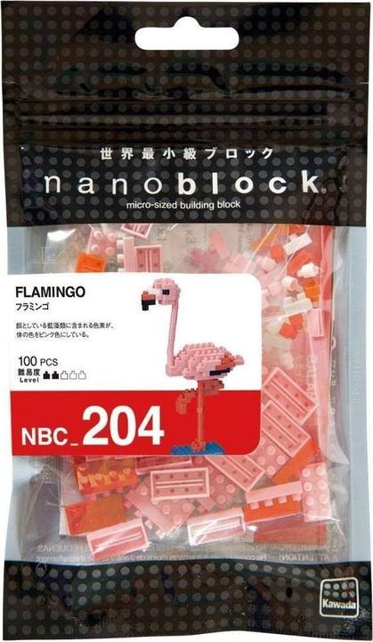 Actual product image Nanoblock Greater Flamingo 2