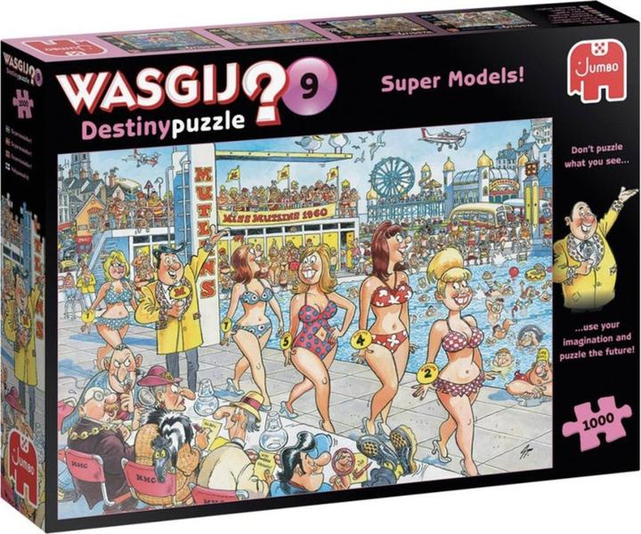 Image du produit Jumbo Wasgij Destiny - Super Models #9, 1000 pc (81931) (1000 pièces)