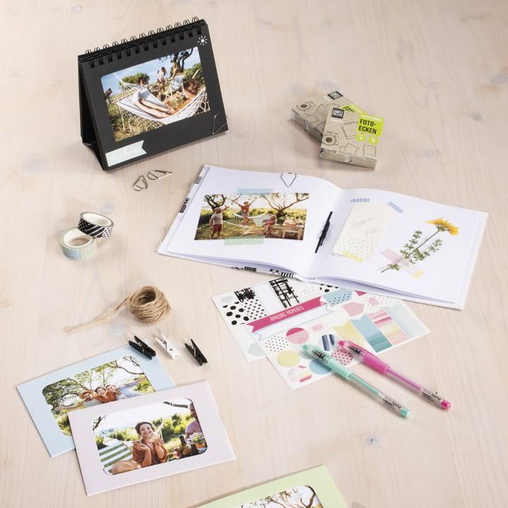 Immagine prodotto Hama Set creativo, crea il tuo album personalizzato con diversi accessori, idea regalo per foto fai da te (18 x 18 cm)