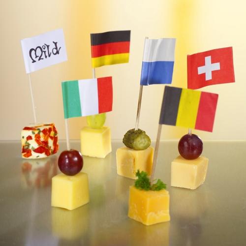 Image du produit Papstar Deko-Picker Nations Nations