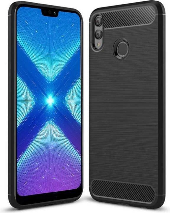 Immagine prodotto Screenguard Honor 8X Cover Carbon Brushed Soft TPU (Honor 8X)