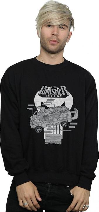 Produktbild The Punisher Battle Van Breakdown Sweatshirt (XL)