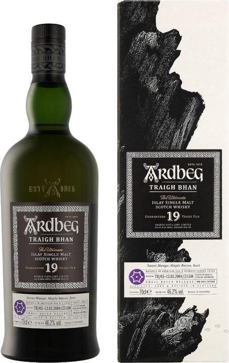 Produktbild Ardbeg 19 Years Traigh Bhan Batch 5 + GB 46,2% Vol. 0,7l (Single Malt, 1 x 70 cl)