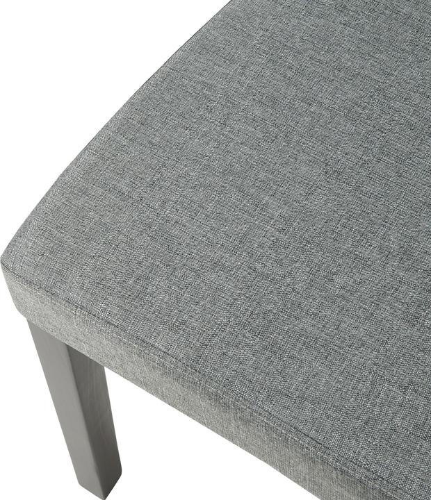 Produktbild En.Casa Esszimmerstuhl Hamburg 6er Set Textil Hellgrau