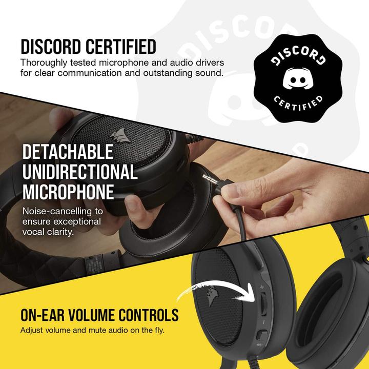 Actual product image Corsair HS50 Pro (Cable)