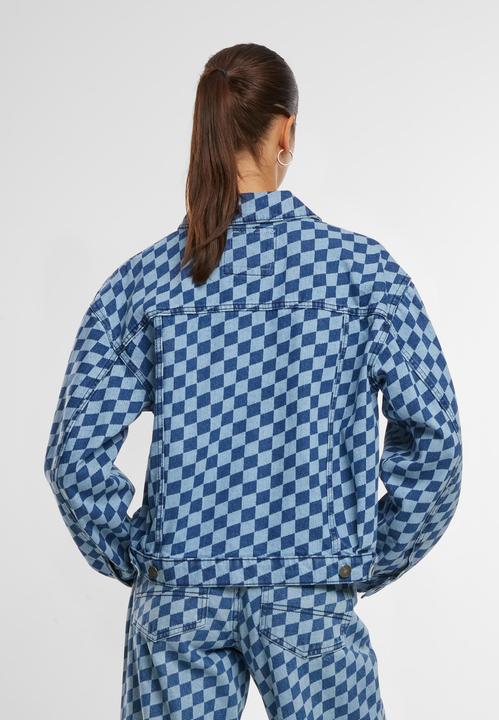 Produktbild Urban Classics Ladies 80‘s Oversized Laser Printed Denim Jacket - 166871 (3XL)