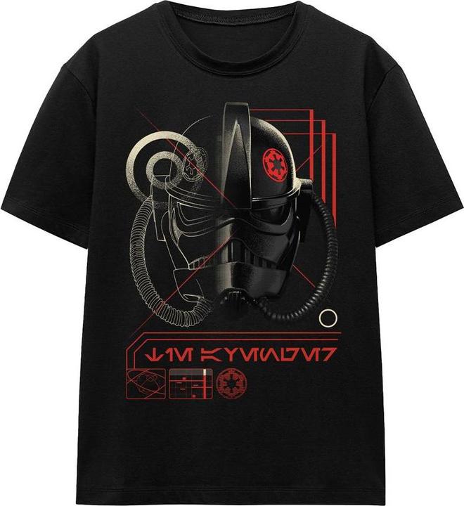 Actual product image Star Wars Unisex Adult Helmet T-Shirt (XL)