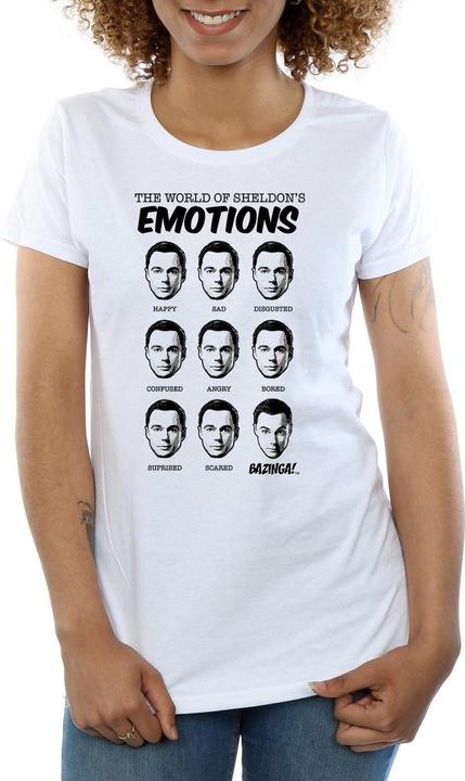Image du produit Dam - T-shirt SHELDON EMOTIONS - Femme (L)