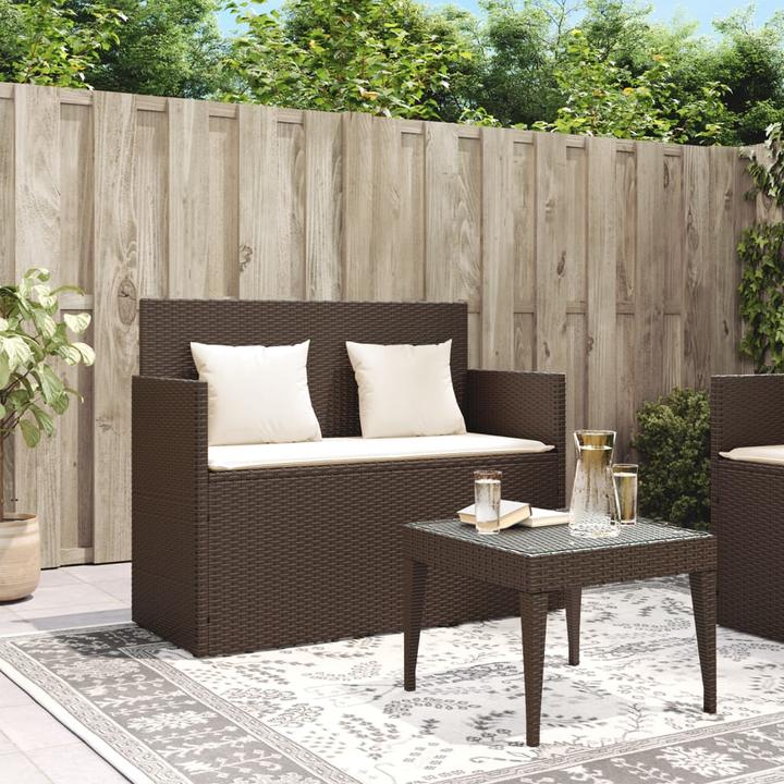 Actual product image VidaXL 10-piece garden lounge set with cushions