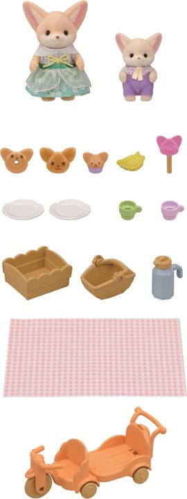 Image du produit Epoch Sylvanian Renard du désert Set de pique-nique