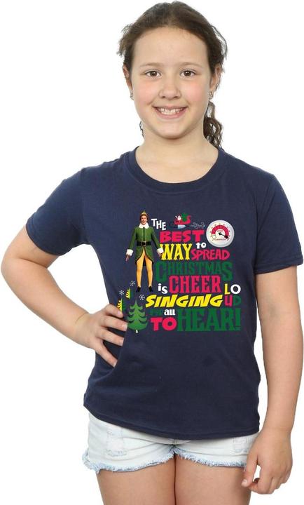 Immagine prodotto Elf Christmas Cheer Maglietta Ragazze (128)