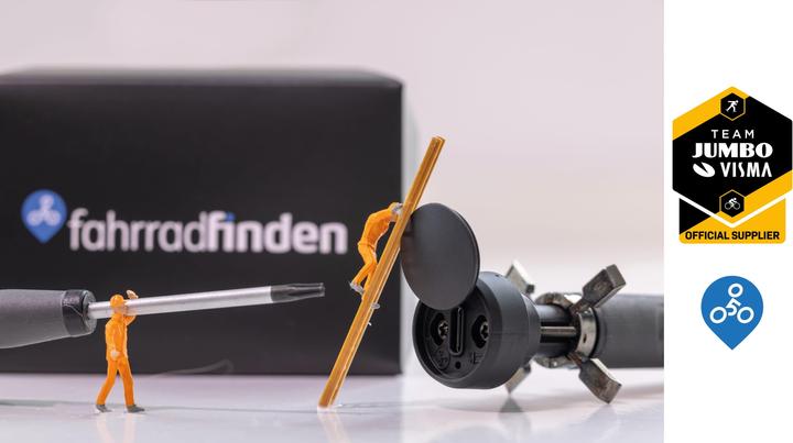 Actual product image BikeFinder GPS bike tracker