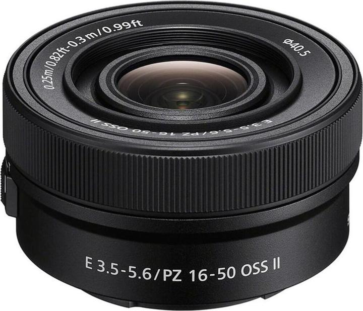 Sony E PZ 16-50mm f/3.5-5.6 OSS II (Sony E, APS-C / DX)