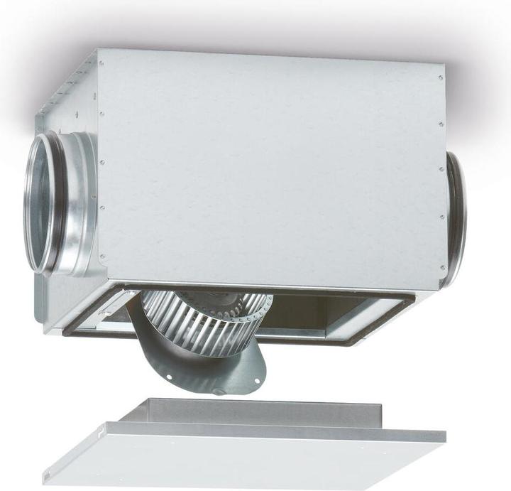 Helios HELI SB 125 C SILENTBOX Rohrventilator, 1 PH schallgedÃ¤mpft