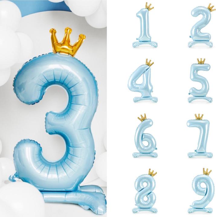 Produktbild Partydeco Zahl 2 (1 x)