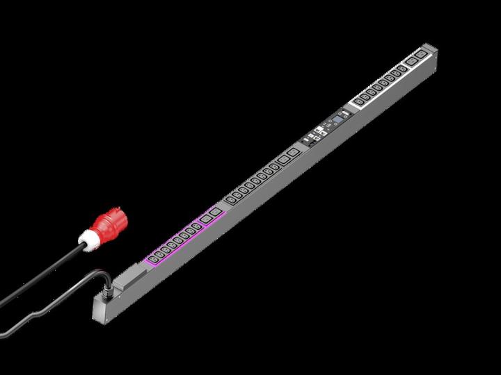 Actual product image Rittal PDU Managed /3P CEE 24xC13 / 6xC19