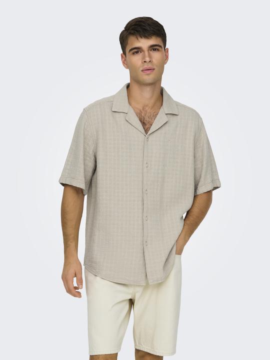 Produktbild Only & Sons Onslatham Rlxss Resort Linen Struc 0257 (M)