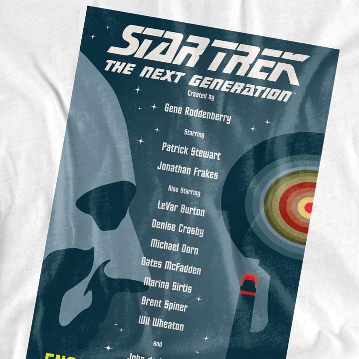 Actual product image Mens The Next Generation Season 1 Episode 1 T-Shirt (M)