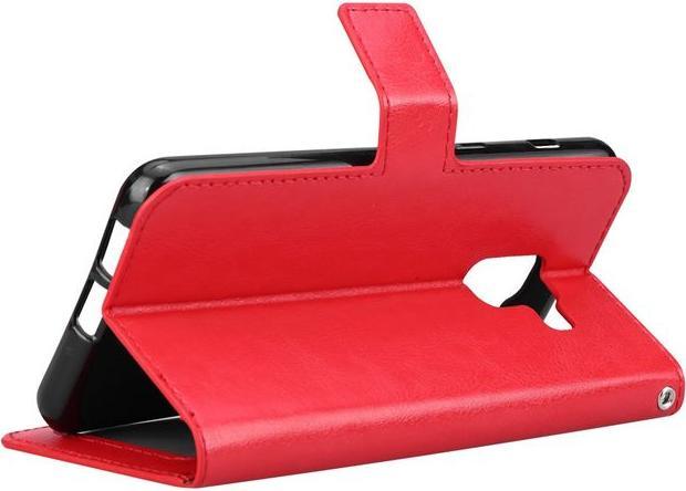 Produktbild MU Classic Crazy Horse Leder Bookcover Hülle (Samsung Galaxy A8 (2018))