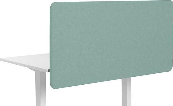 Actual product image kaiserkraft Softline Salsa acoustic desk partition, suspended downwards, HxW 650 x 1000 mm